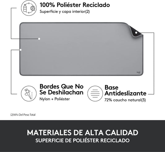 Deskpad Anti-salpicadura 300x700mm (Gris)