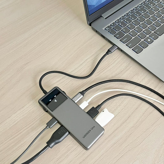 Adaptador Hub USB-C 6 en 1