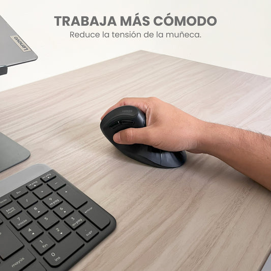 Mouse Vertical Ergonómico Inalámbrico