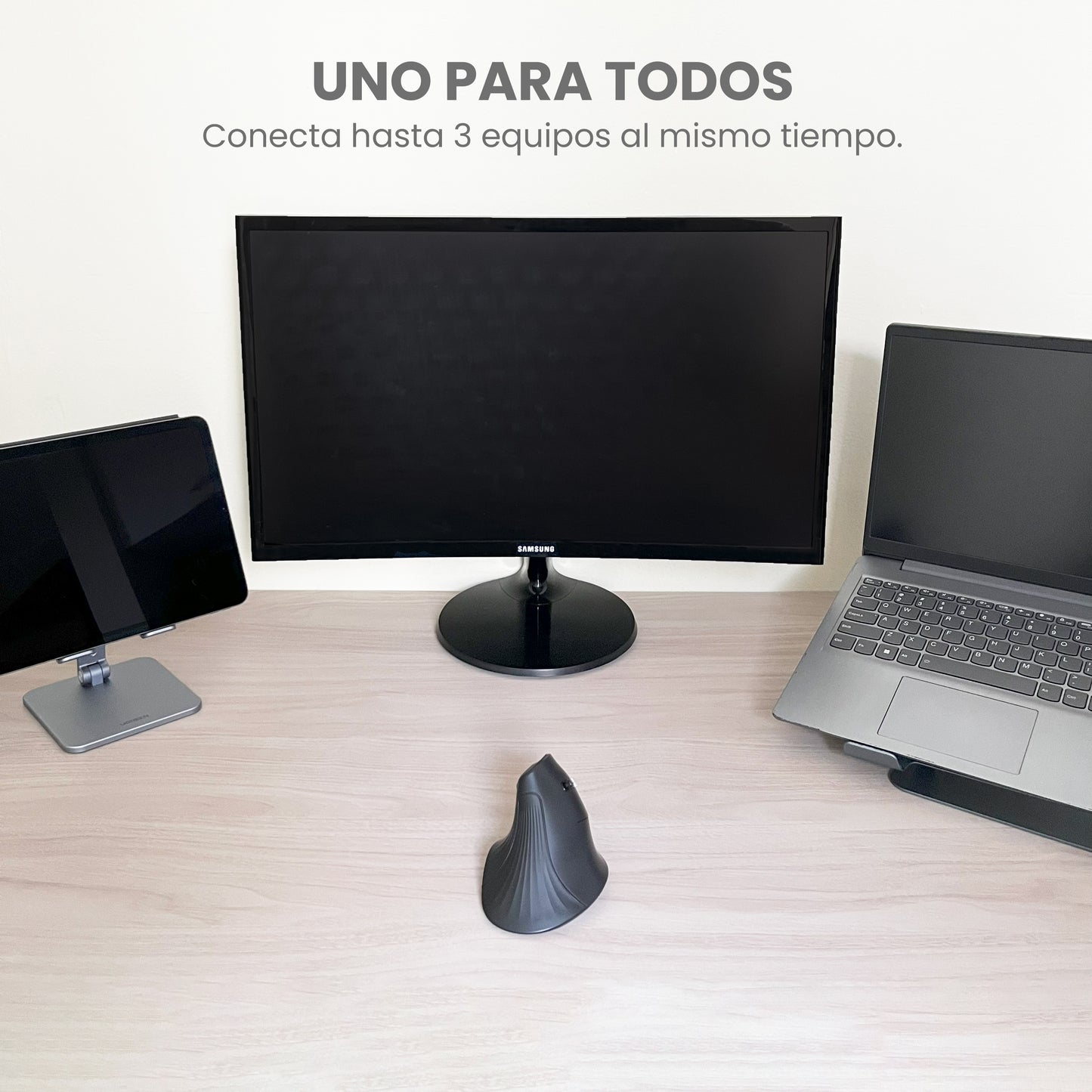 Mouse Vertical Ergonómico Inalámbrico