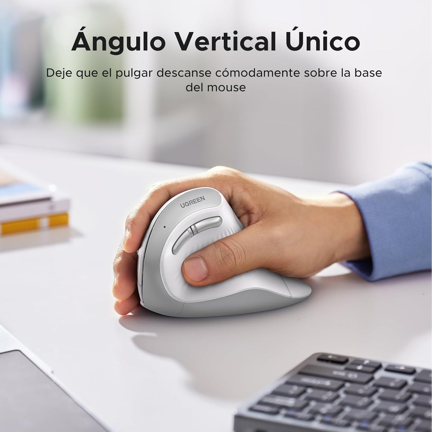 Mouse Vertical Ergonómico Inalámbrico