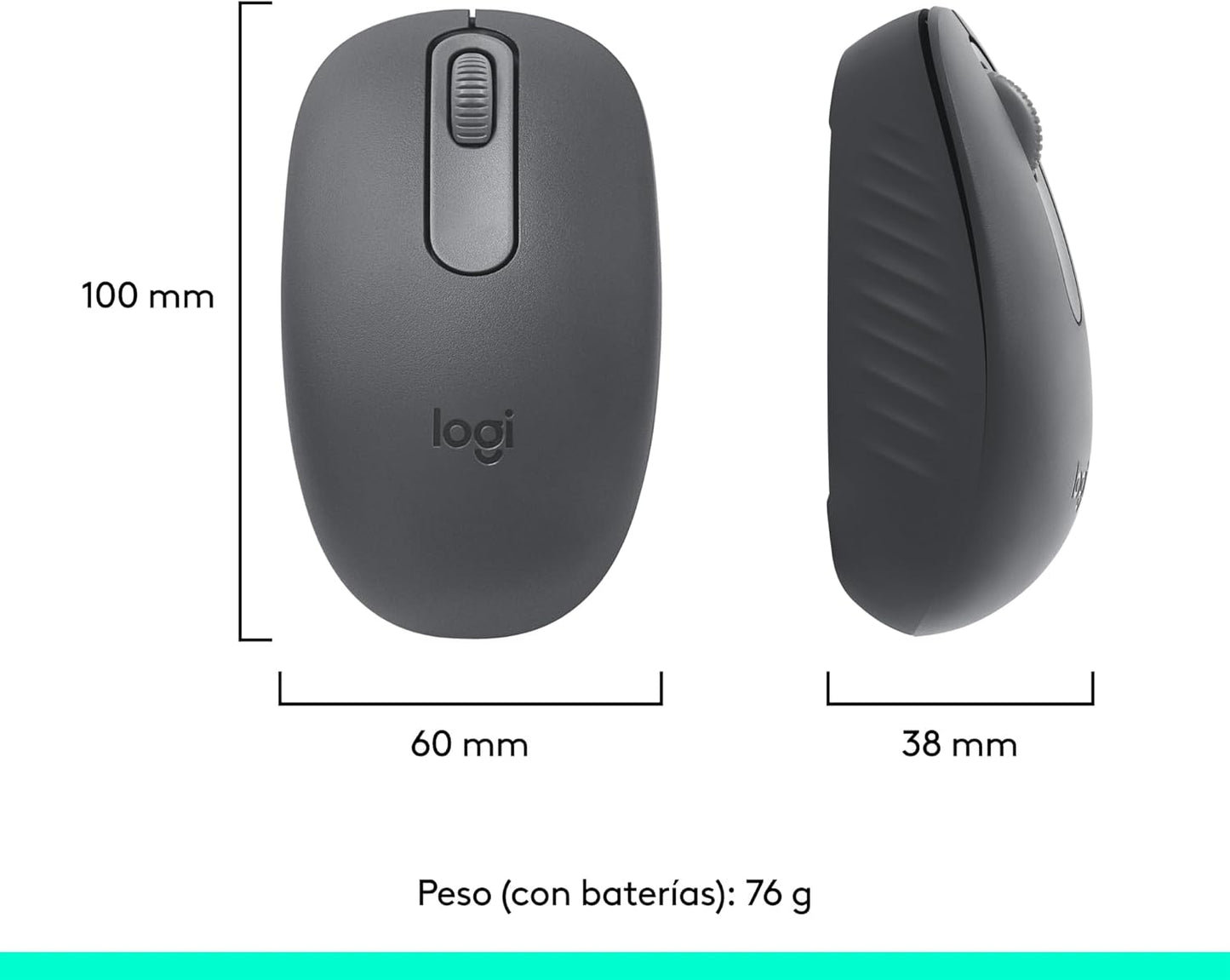 Mouse Inalámbrico M196