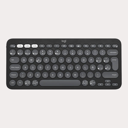 Teclado Inalámbrico Bluetooth Pebble Keys 2 K380s