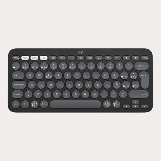 Teclado Inalámbrico Bluetooth Pebble Keys 2 K380s
