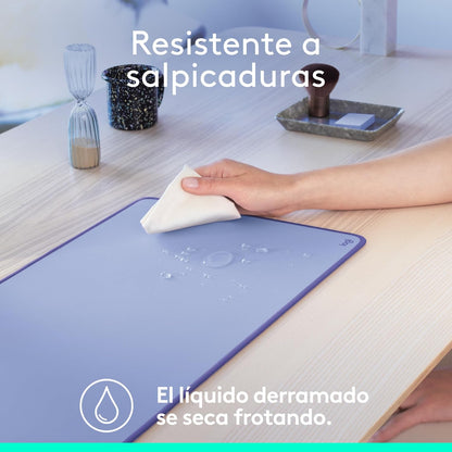 Deskpad Anti-salpicadura 300x700mm (Lila)