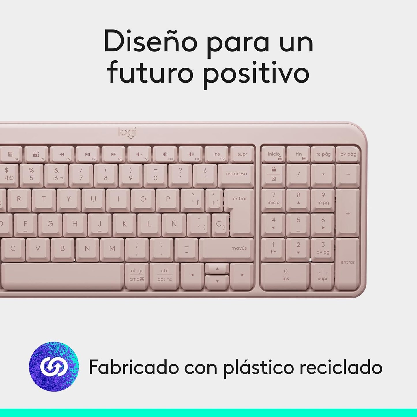 Teclado Inalámbrico Bluetooth Logitech K250