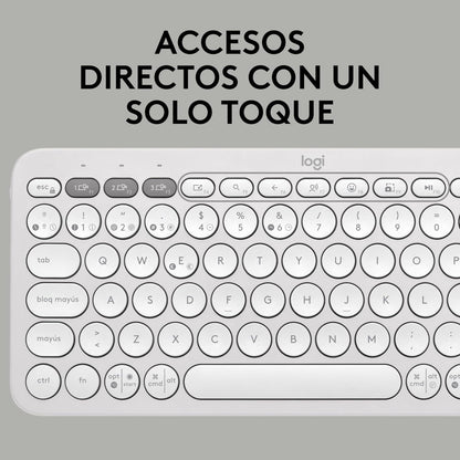 Teclado Inalámbrico Bluetooth Pebble Keys 2 K380s