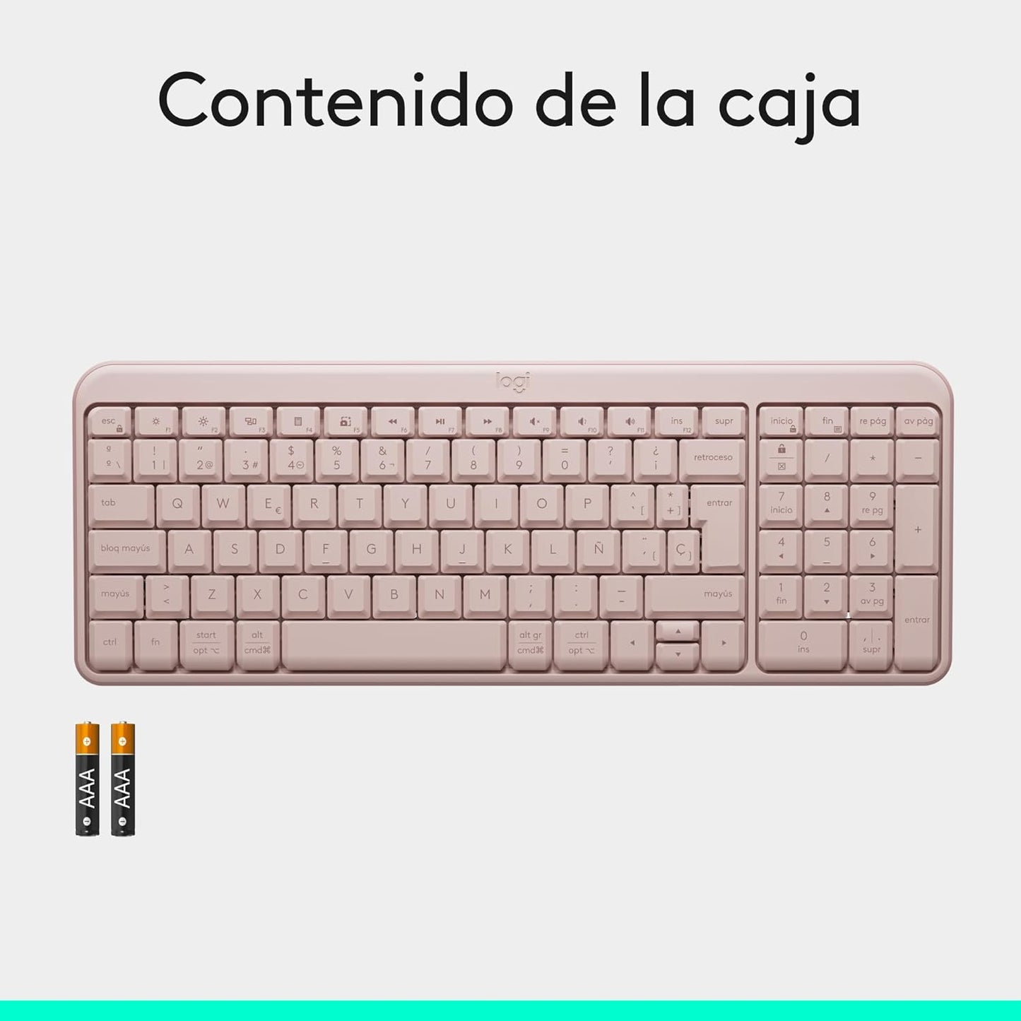 Teclado Inalámbrico Bluetooth Logitech K250