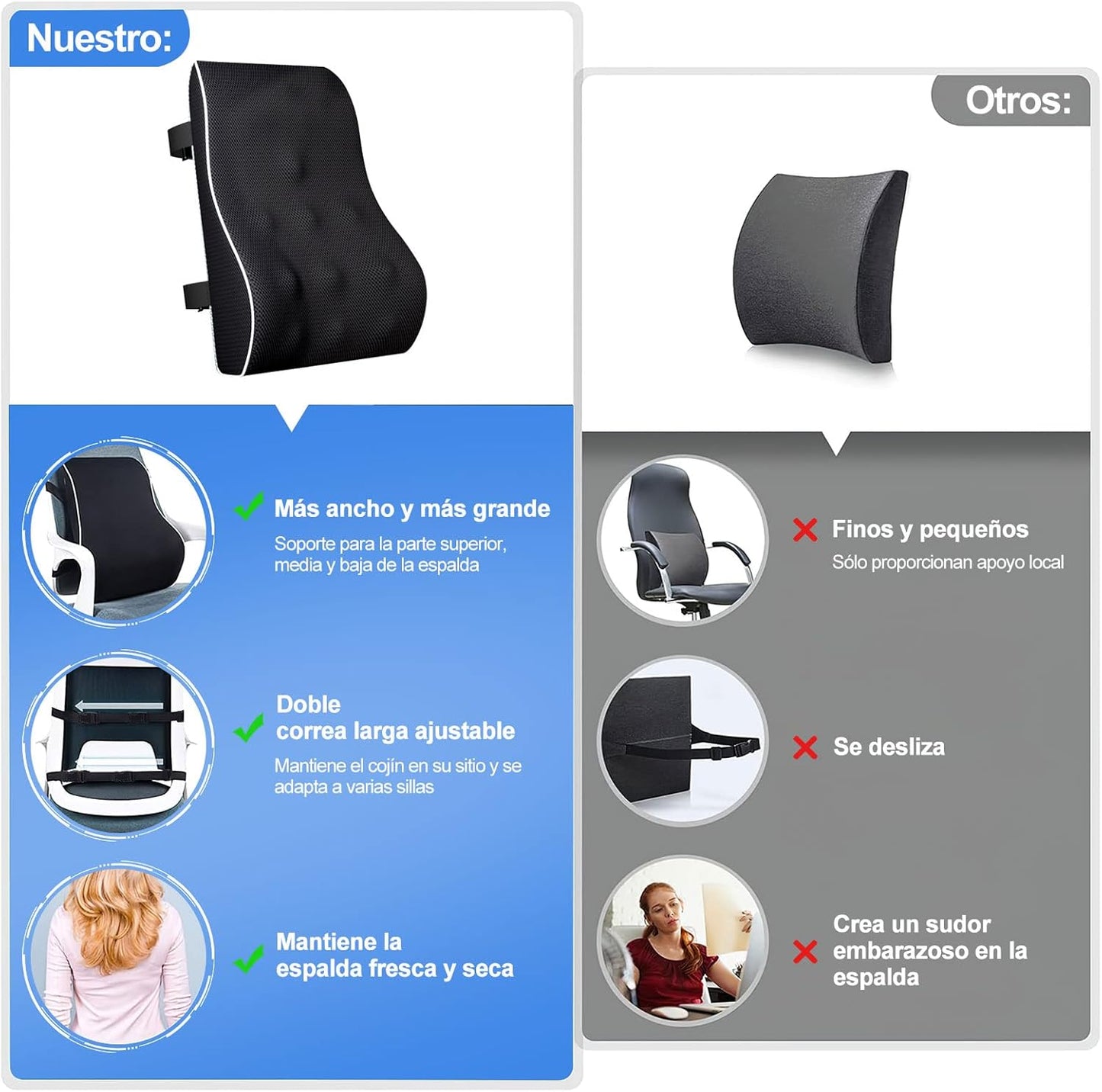 Cojín Lumbar Premium