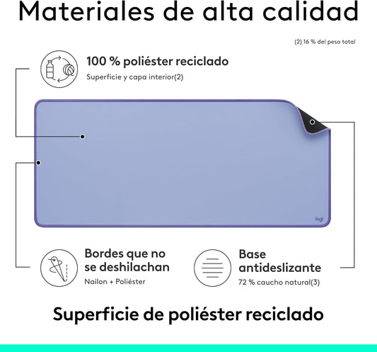 Deskpad Anti-salpicadura 300x700mm (Lila)