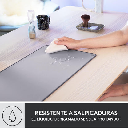 Deskpad Anti-salpicadura 300x700mm (Gris)