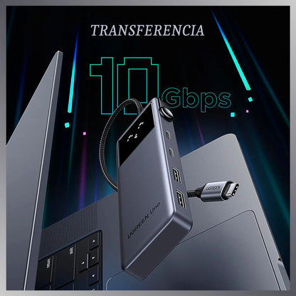 Adaptador Hub USB-C 6 en 1