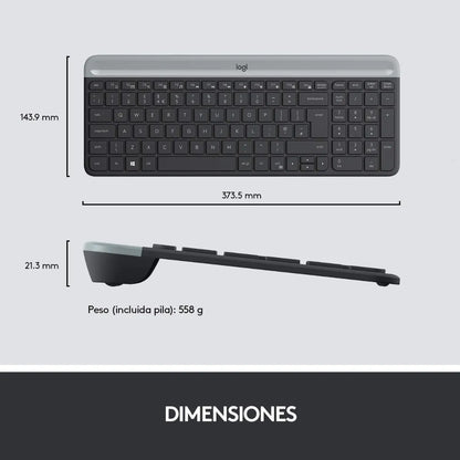 Teclado + Mouse Inalámbrico Logitech MK470