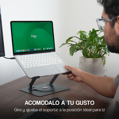 Soporte Giratorio Premium para Laptop