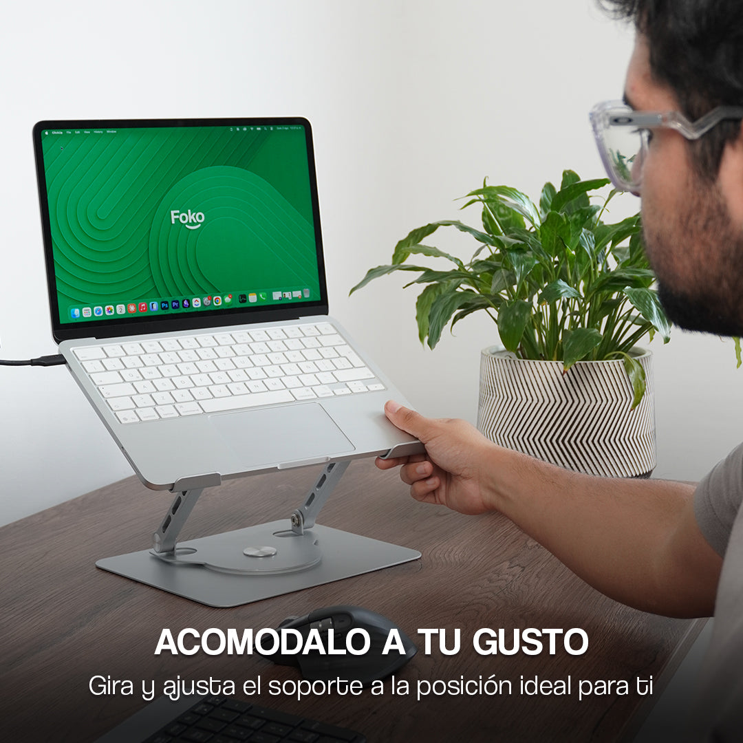 Soporte Giratorio Premium para Laptop