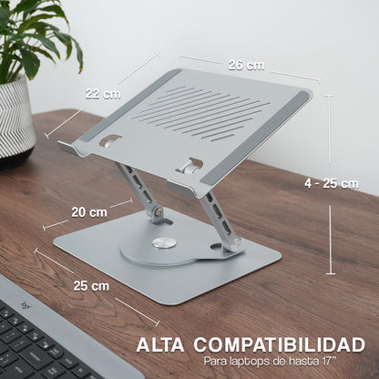 Soporte Giratorio Premium para Laptop