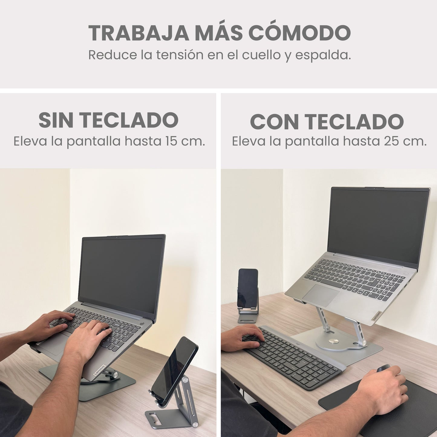 Soporte Giratorio Premium para Laptop