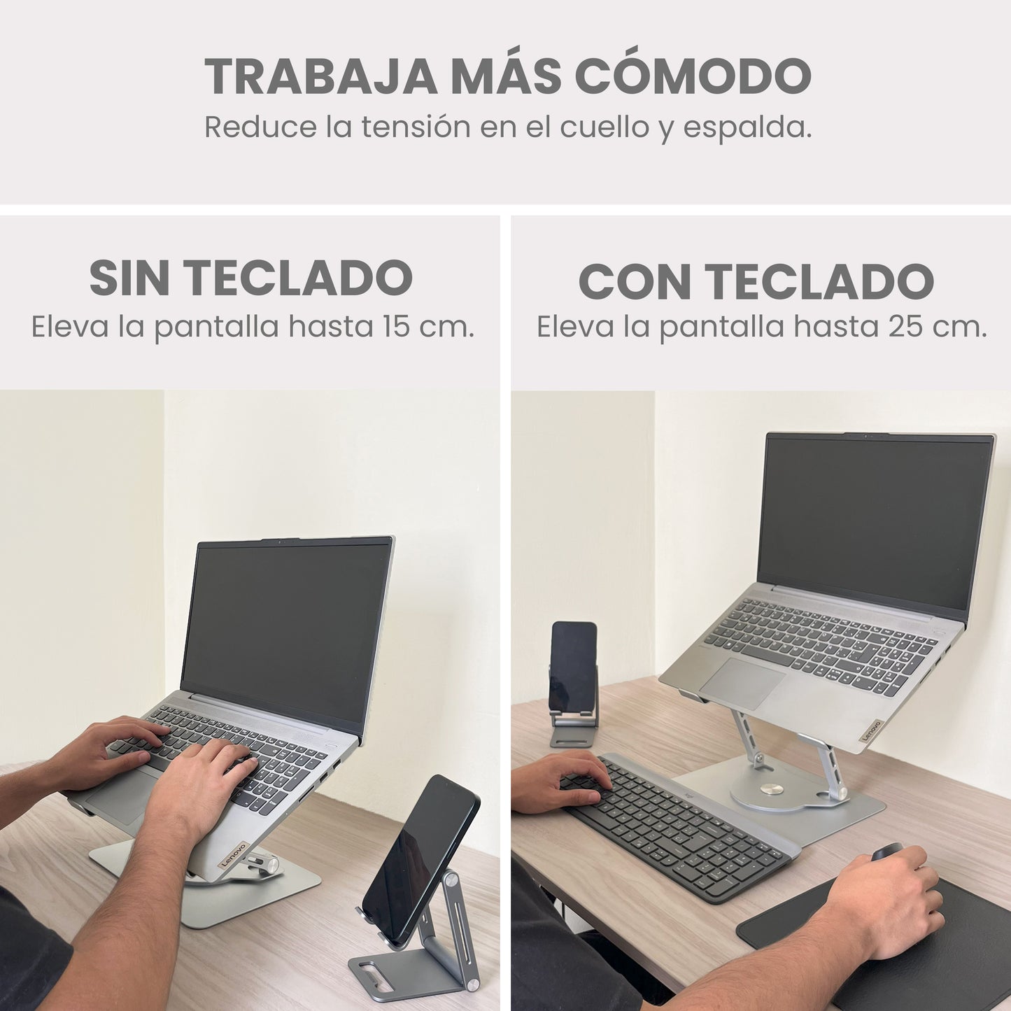 Soporte Giratorio Premium para Laptop