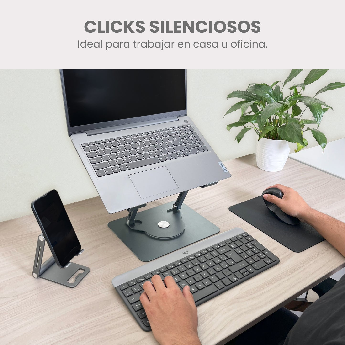 Mouse Vertical Ergonómico Inalámbrico