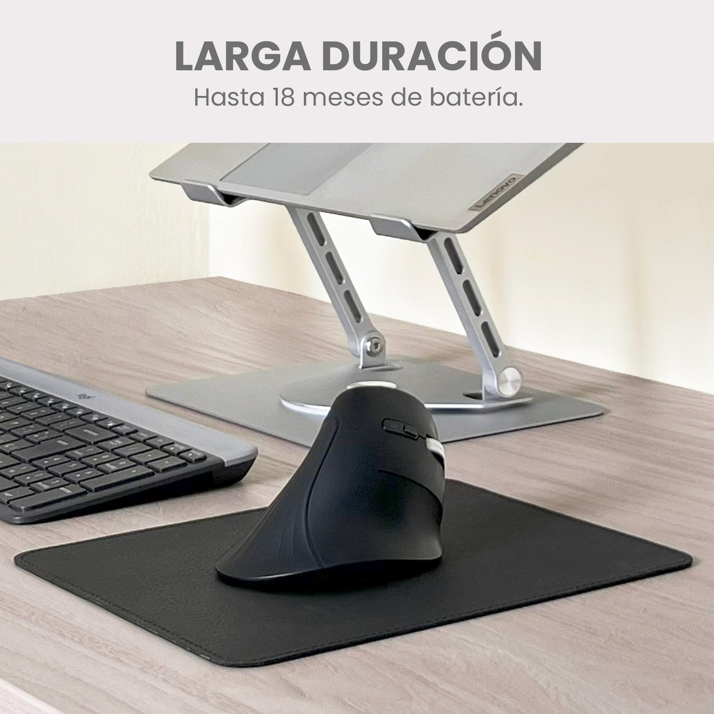 Mouse Vertical Ergonómico Inalámbrico