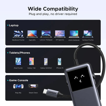 Adaptador Hub USB-C 6 en 1